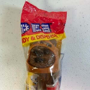 Vintage 1998-99 Wicket Ewok PEZ Dispenser Star Wars -New in Original Bag Sealed